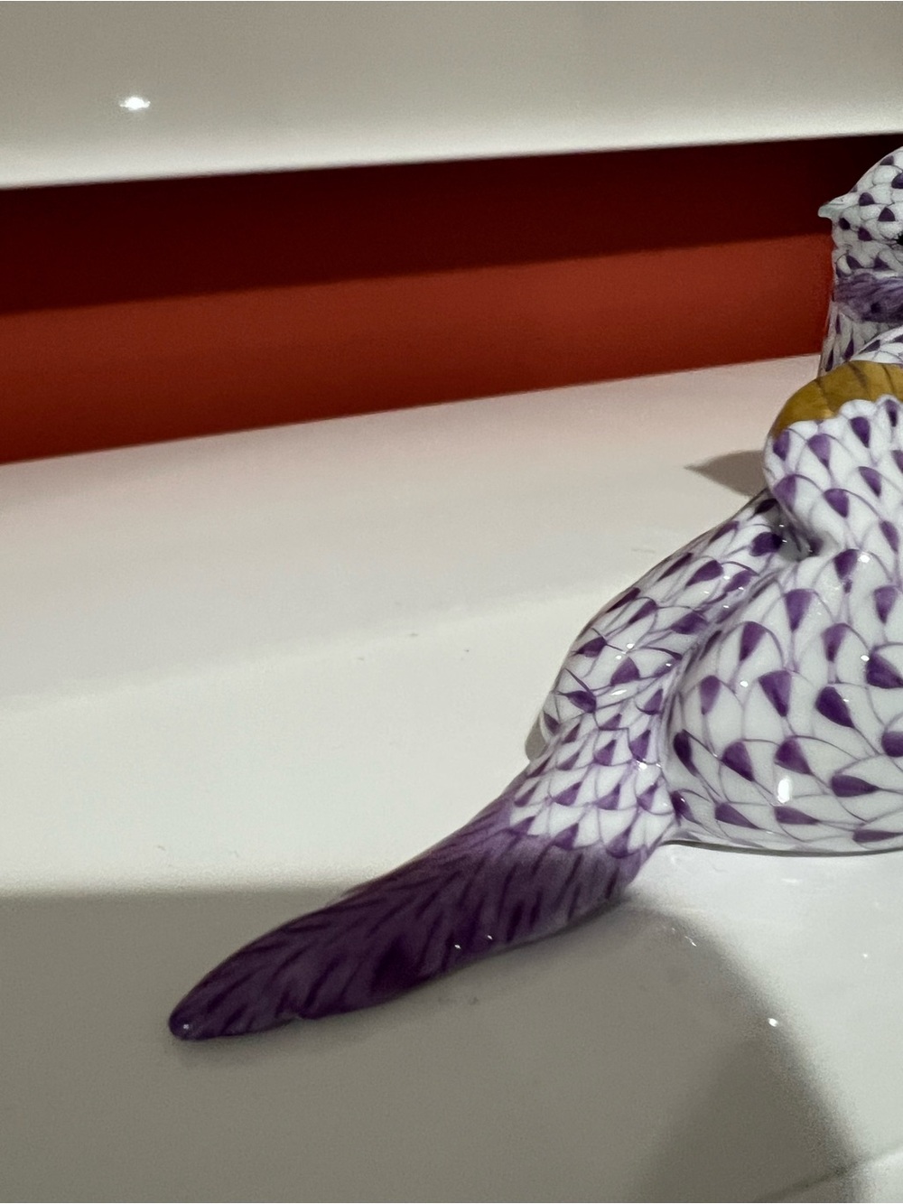 Herend porcelain sea otter figurine - Picture 3 of 10